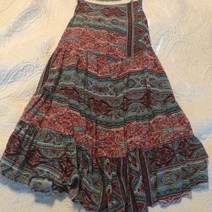 Strappy dress with sting tie back